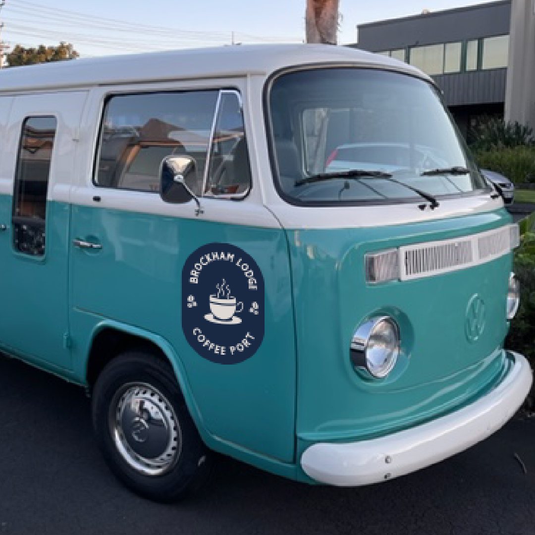 The Brockham Lodge coffee caravan