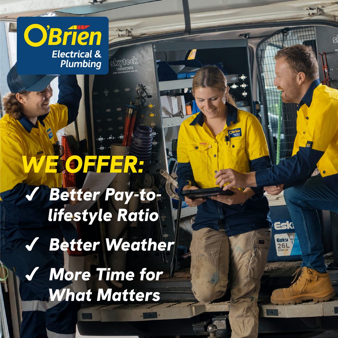 What O’Brien members offer ad