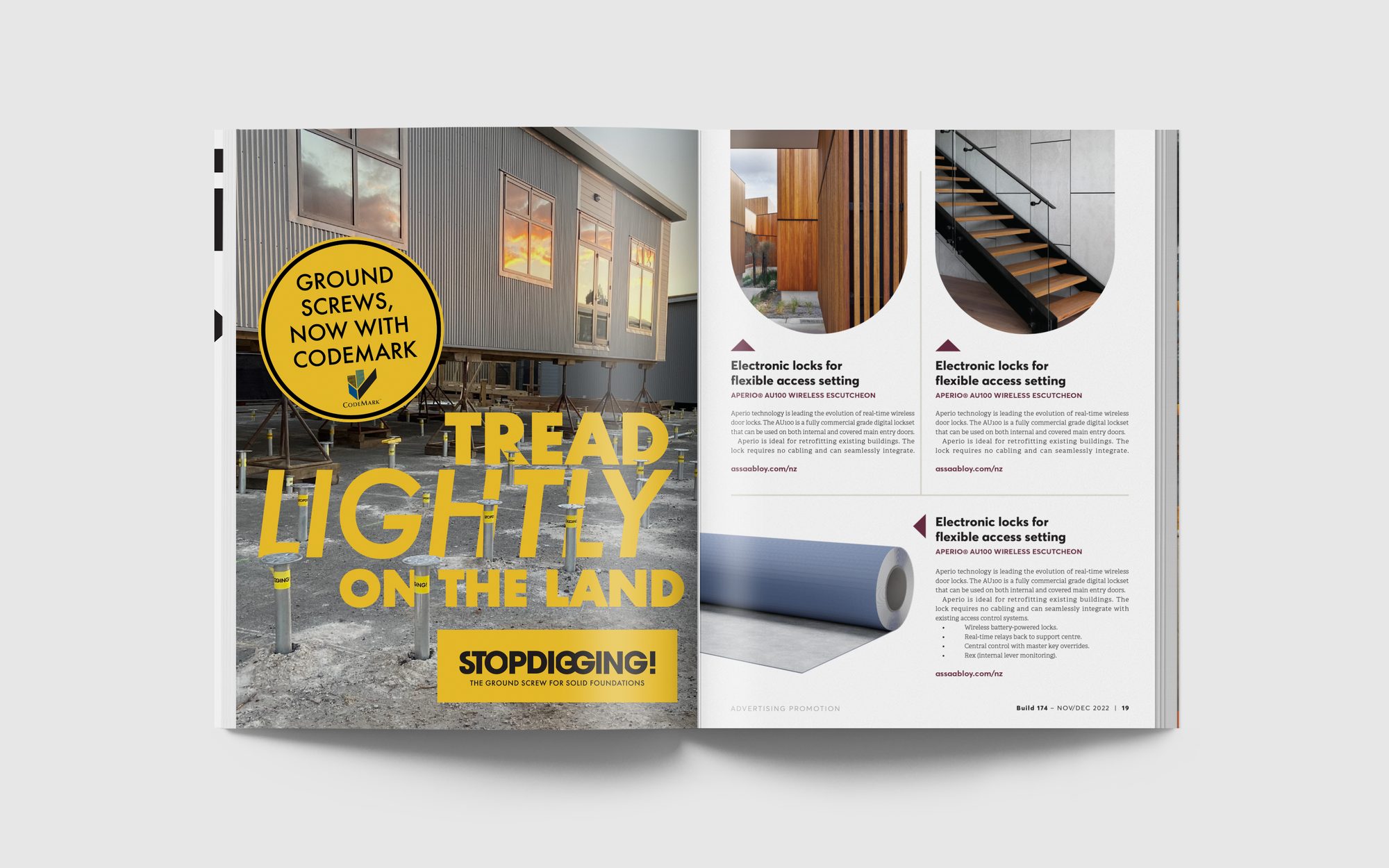 Tread lightly on the land print ad in a magazine