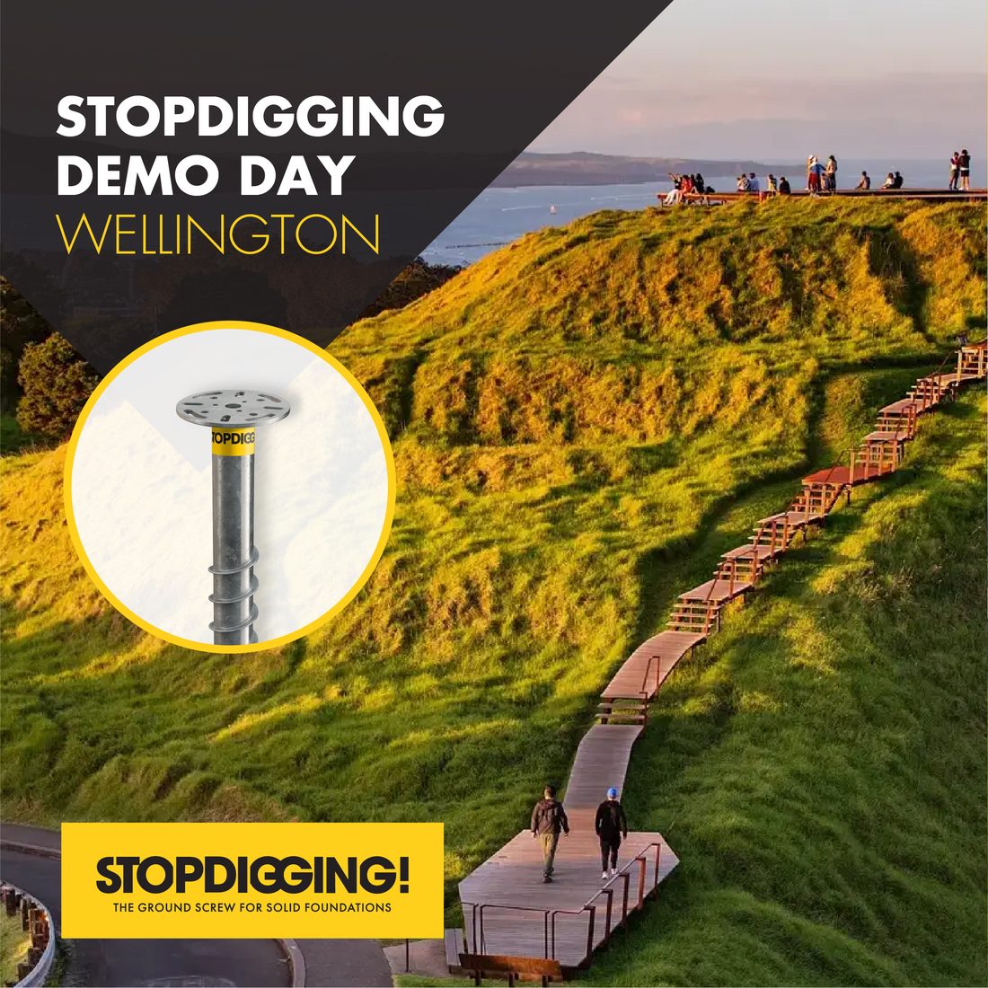 Partner demo day ad, Wellington