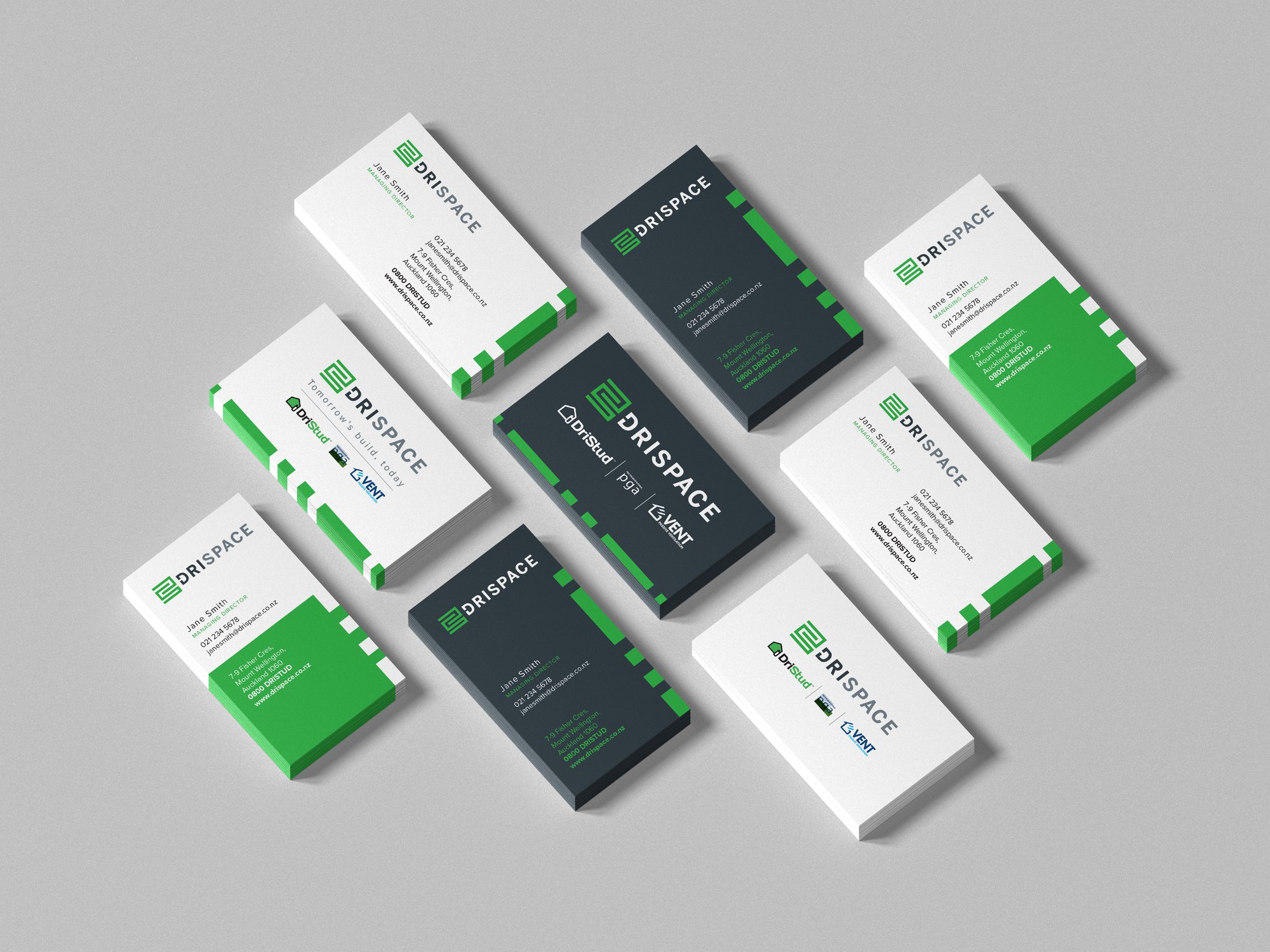 DriSpace business cards