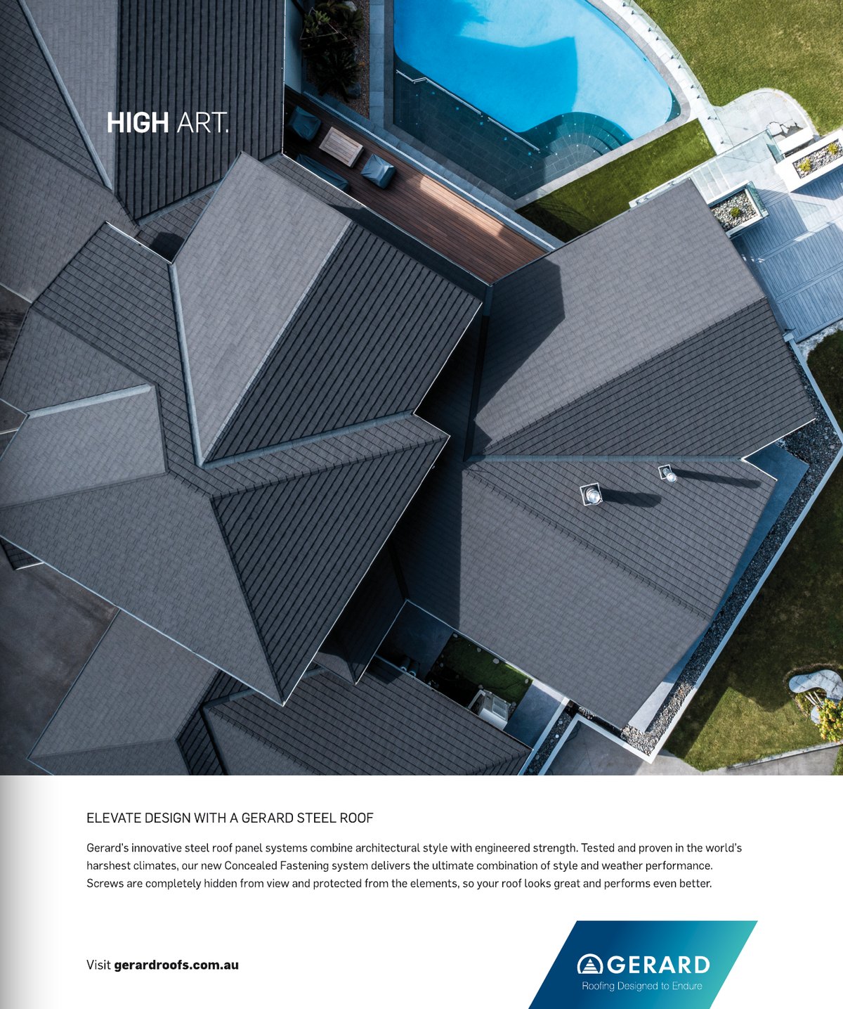 Gerard High Art full-page magazine ad